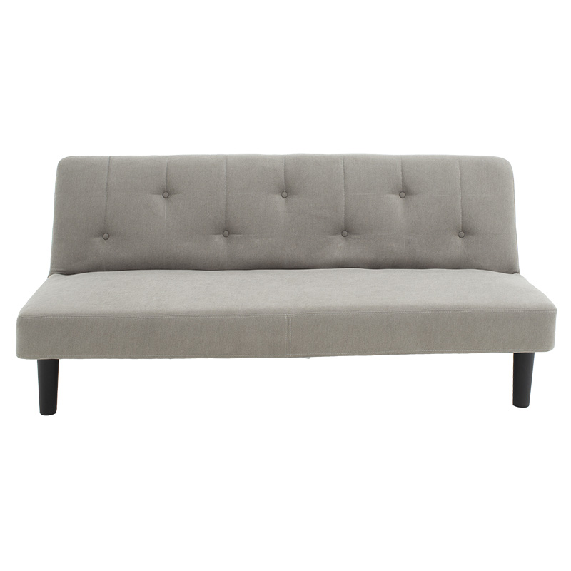 Καναπές-κρεβάτι Breathe pakoworld ύφασμα γκρι 167x77x73εκ - Image 3