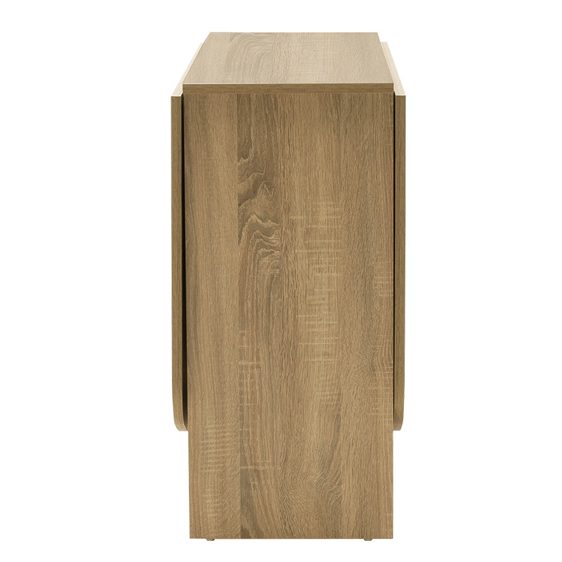 Τραπέζι Nadine pakoworld πολυμορφικό-επεκτεινόμενο χρώμα sonoma 160x80x76.5εκ - Image 5