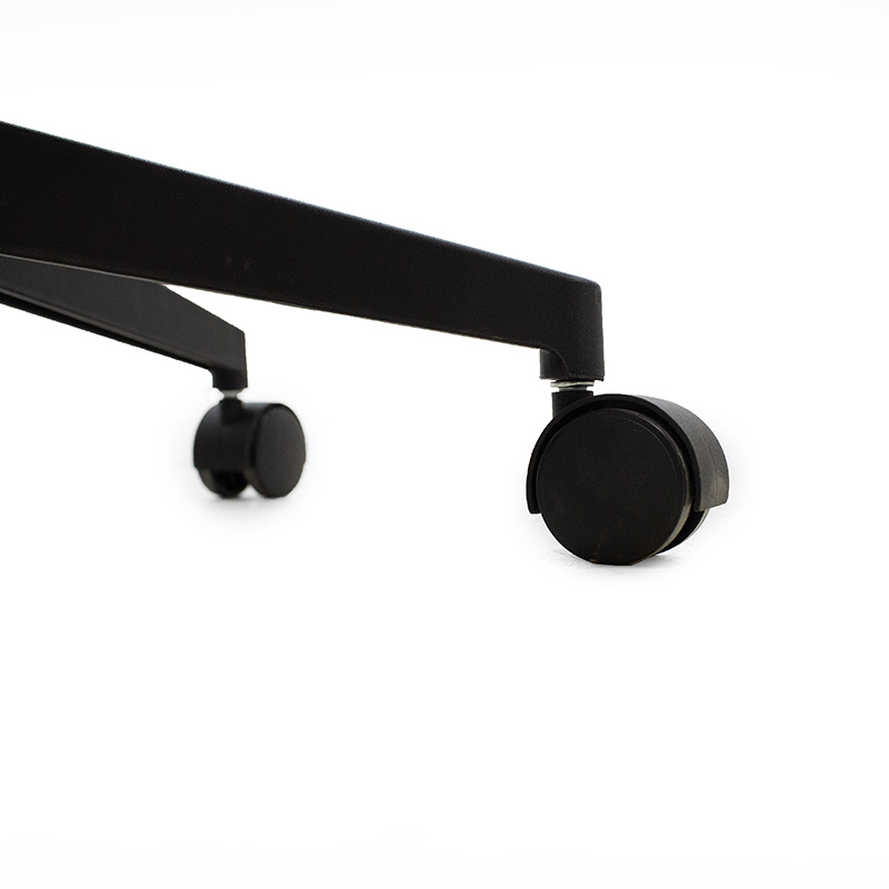 Καρέκλα γραφείου Ghost pakoworld με ύφασμα mesh χρώμα μαύρο - γκρι - Image 9