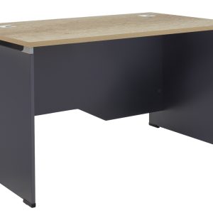 Γραφείο εργασίας επαγγελματικό Lotus pakoworld φυσικό-ανθρακί 120x80x75εκ