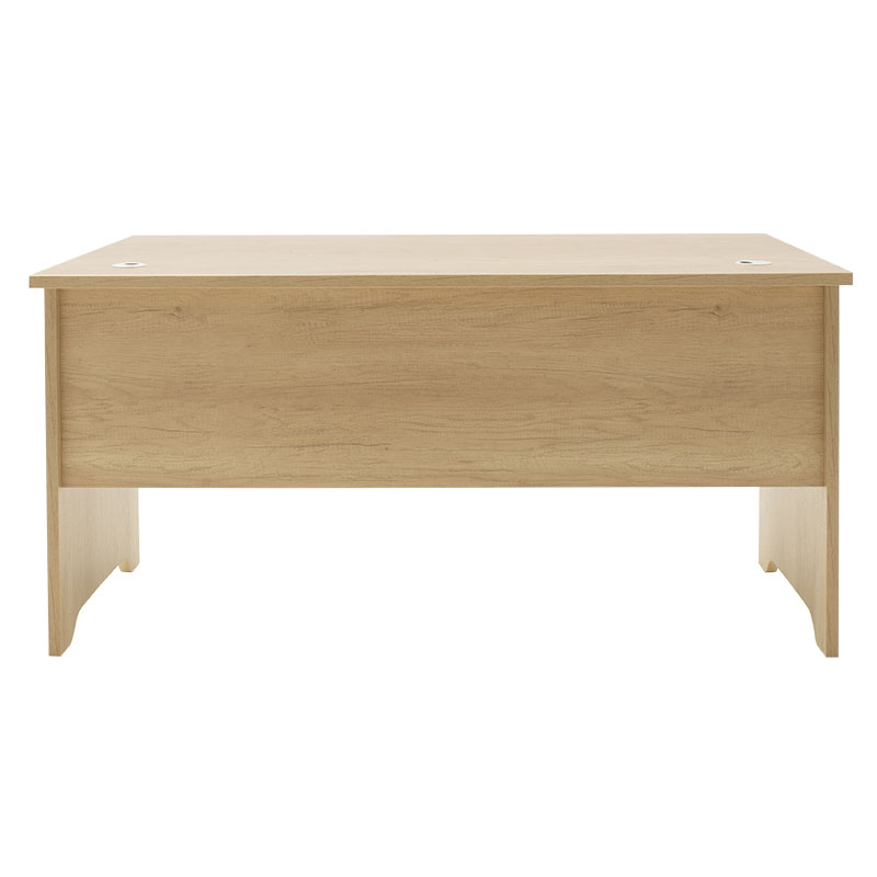 Γραφείο εργασίας επαγγελματικό Amazon pakoworld χρώμα sonoma 150x75x75εκ - Image 2