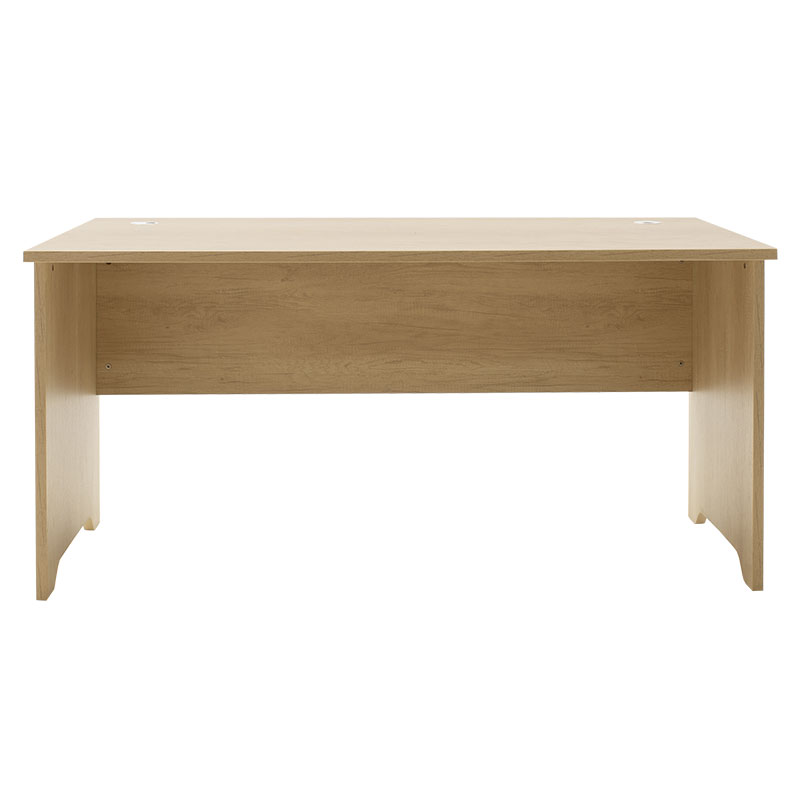 Γραφείο εργασίας επαγγελματικό Amazon pakoworld χρώμα sonoma 150x75x75εκ - Image 3