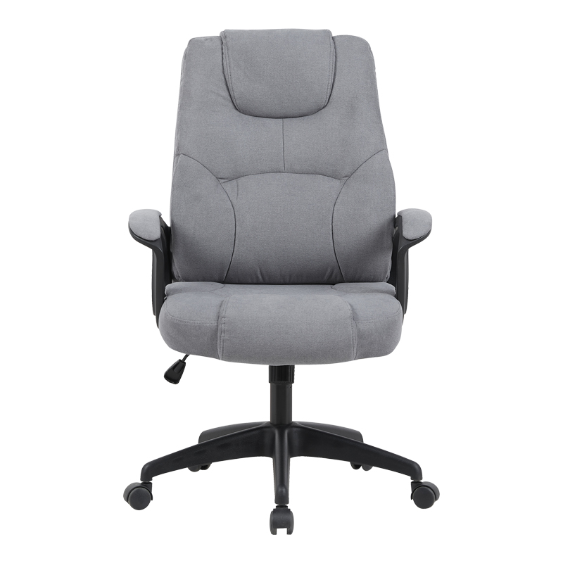 Καρέκλα γραφείου διευθυντή Kamora pakoworld ύφασμα ανθρακί 66x67x103-111εκ - Image 3