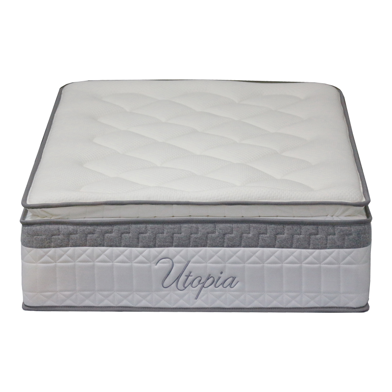 Στρώμα Utopia pakoworld pocket spring με ανώστρωμα 30-32cm 100x200εκ - Image 2