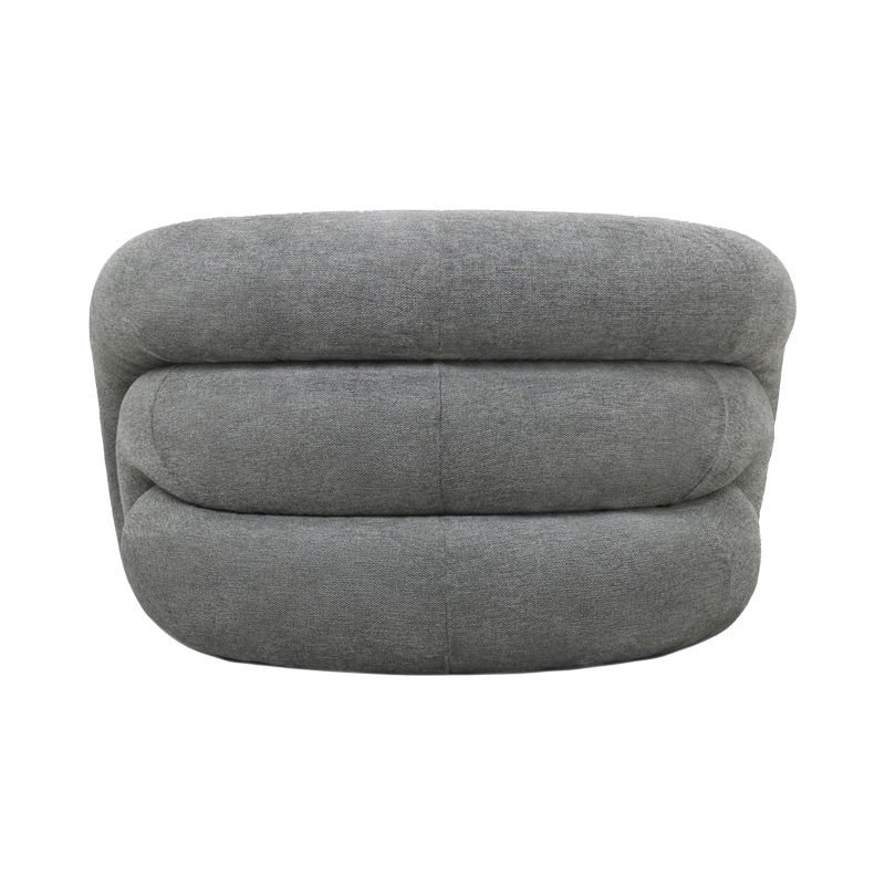 Πολυθρόνα Lexy pakoworld γκρι ύφασμα 100x89.5x60εκ - Image 3