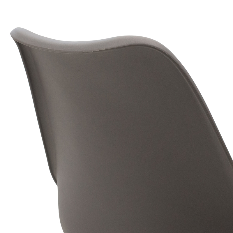 Καρέκλα γραφείου εργασίας Gaston II pakoworld PP-PU γκρι - Image 5