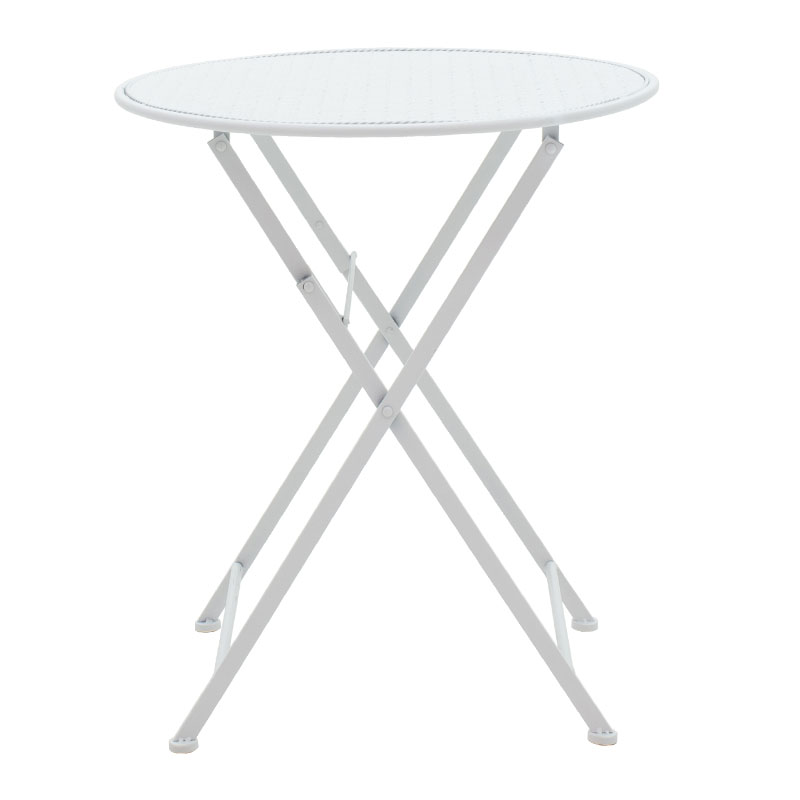 Τραπεζαρία Walen pakoworld σετ 3τεμ μέταλλο λευκό - Image 11