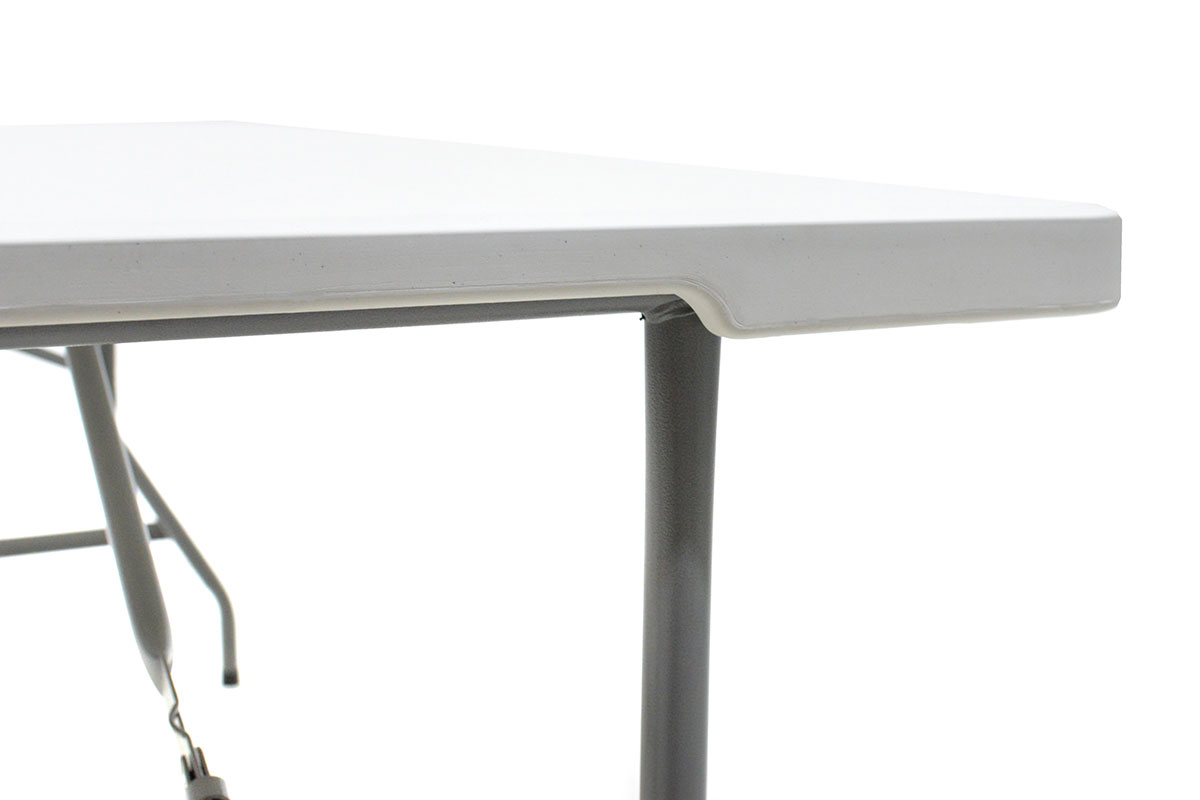 Τραπέζι catering Rodeo pakoworld πτυσσόμενο-βαλίτσα λευκό 183x76x74εκ - Image 7