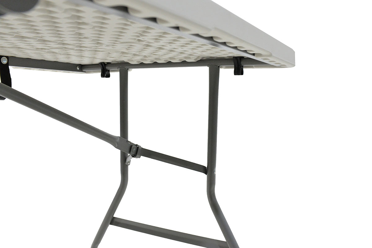 Τραπέζι catering Rodeo pakoworld πτυσσόμενο-βαλίτσα λευκό 183x76x74εκ - Image 8