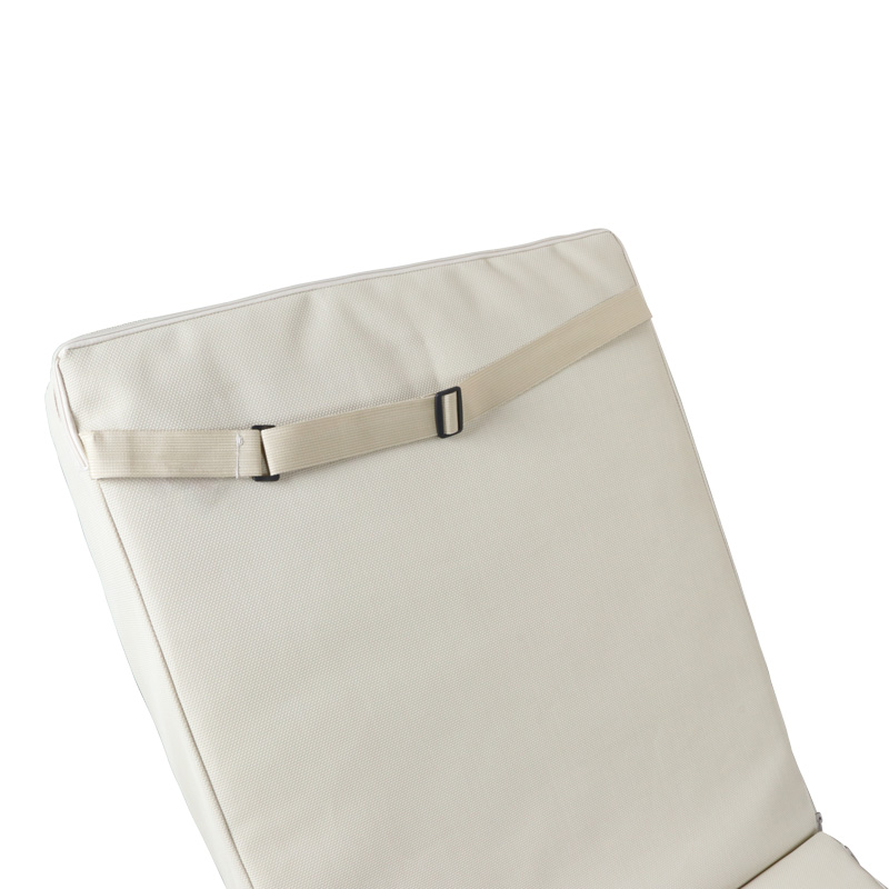 Μαξιλάρι Vertian pakoworld textilene σε μπεζ απόχρωση 58x194x7εκ - Image 4