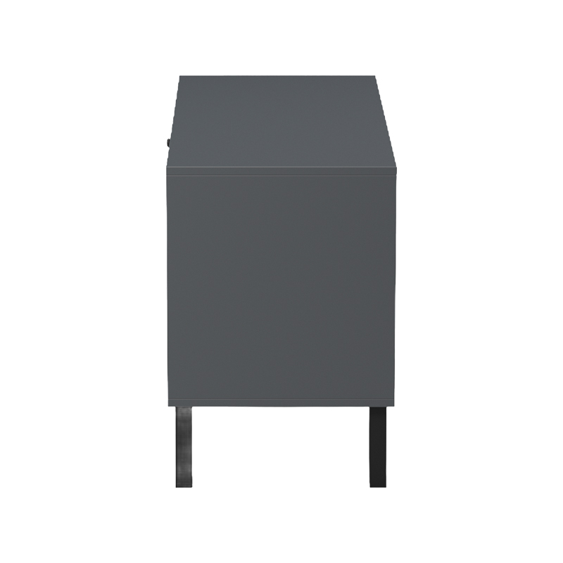 Έπιπλο τηλεόρασης Tuscany pakoworld sonoma-ανθρακί 100x40x51εκ - Image 6