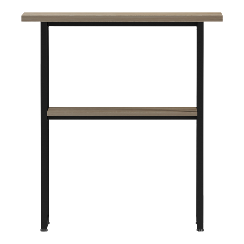 Κονσόλα Solain pakoworld sonoma-μαύρο μέταλλο 79x29x85εκ - Image 2