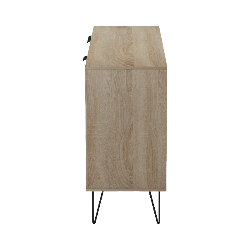 Μπουφές Balain pakoworld sonoma-ανθρακί 142x35.5x83εκ - Image 6