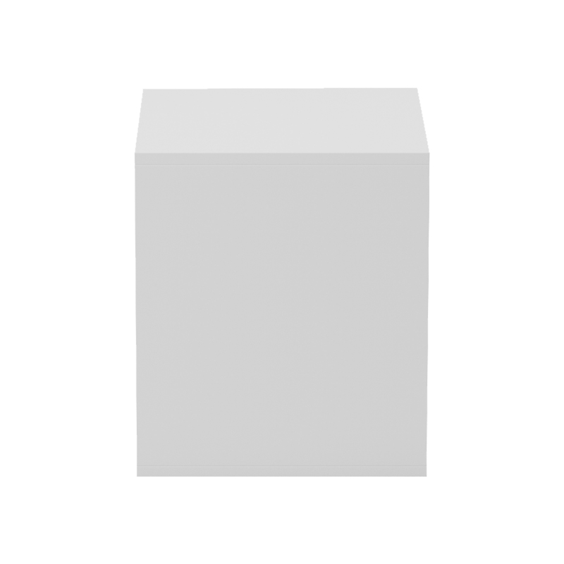 Βοηθητικό τραπέζι Doublo pakoworld λευκό 40x35x40εκ - Image 5