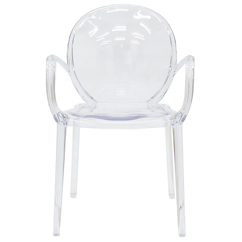 Πολυθρόνα Flair pakoworld PC διαφανές - Image 3