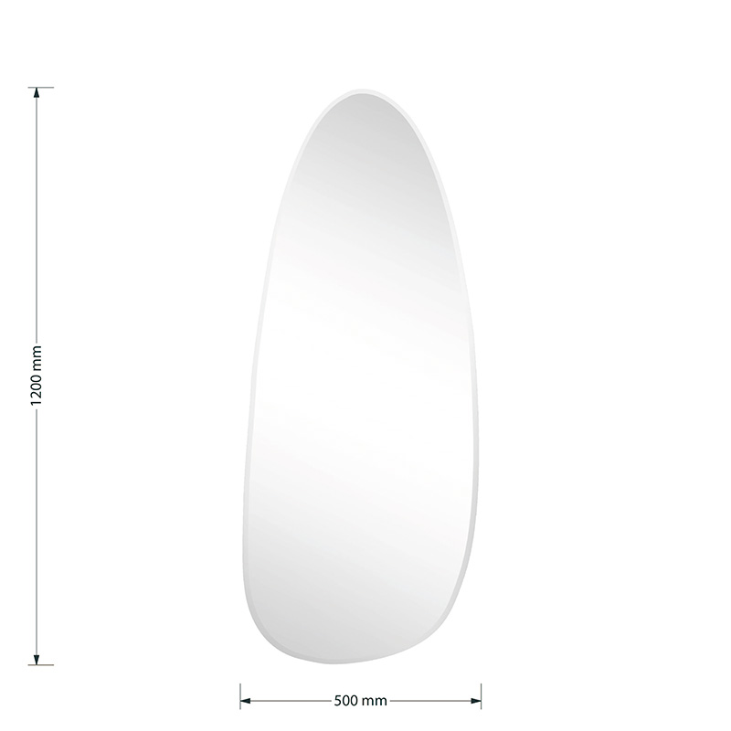 Καθρέπτης Ιrregular 3 pakoworld 50x1x120εκ - Image 2