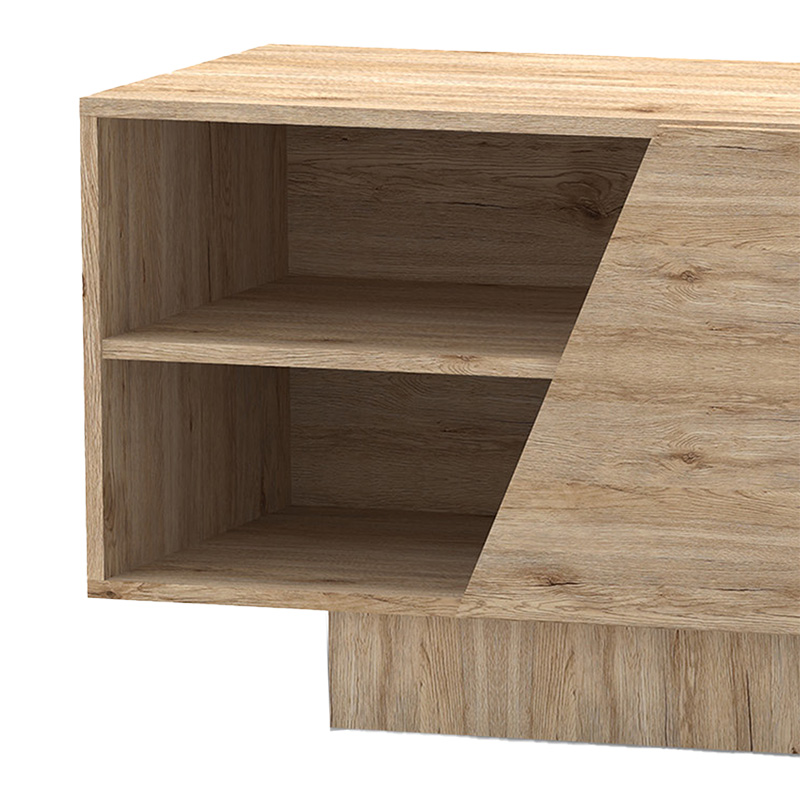 Έπιπλο τηλεόρασης Stevie pakoworld sonoma 160x40x50εκ - Image 2