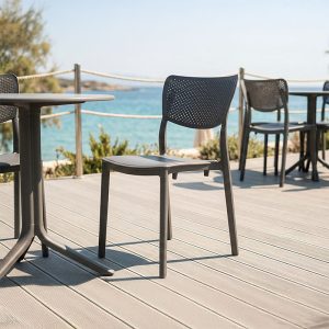 Καρέκλα Ignite pakoworld PP ανθρακί