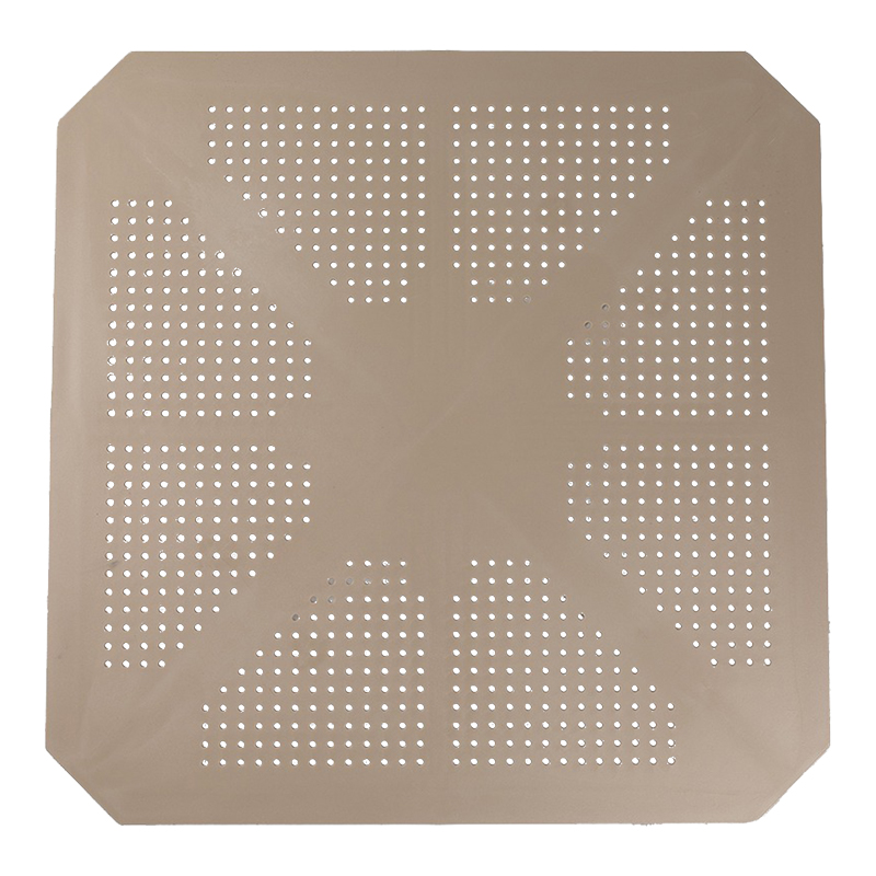 Τραπέζι Icon pakoworld PP σε απόχρωση cappucino 80x80x74.5εκ - Image 2