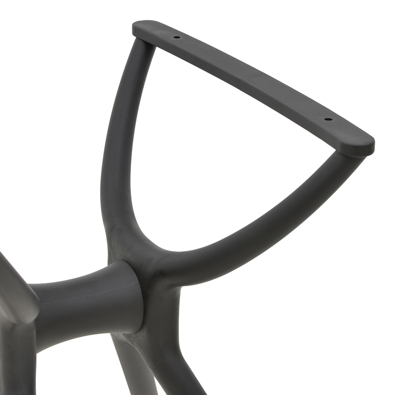 Βάση τραπεζιού Herno pakoworld μαύρο pp 60x61x73εκ - Image 2