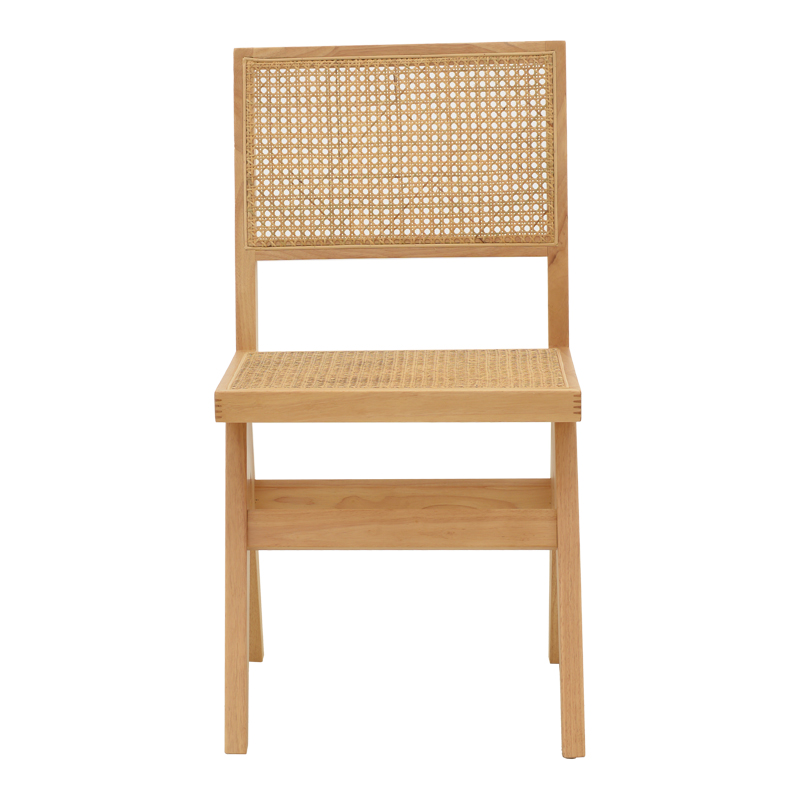 Καρέκλα Winslow pakoworld φυσικό rubberwood 45x56x82εκ - Image 5