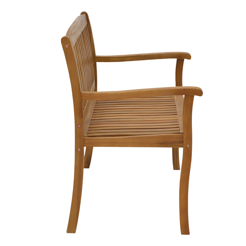 Παγκάκι διθέσιο Jerdu pakoworld ξύλο ακακίας φυσικό 120x61x87εκ - Image 2