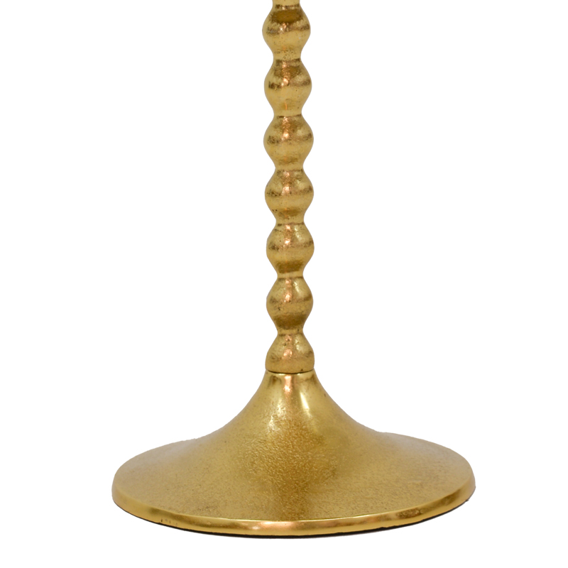 Βοηθητικό τραπέζι Fropio Inart χρυσό μέταλλο Φ40x44εκ - Image 4