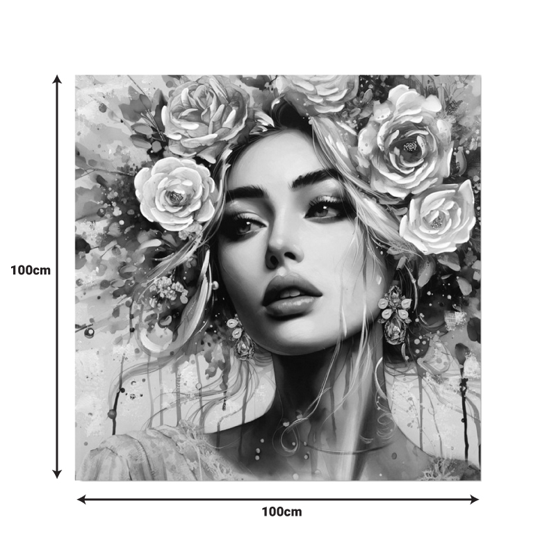 Πίνακας σε καμβά Prima Ι Inart 100x3x100εκ