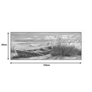 Πίνακας σε καμβά Barcu Inart με πλαίσιο 150x3.5x60εκ