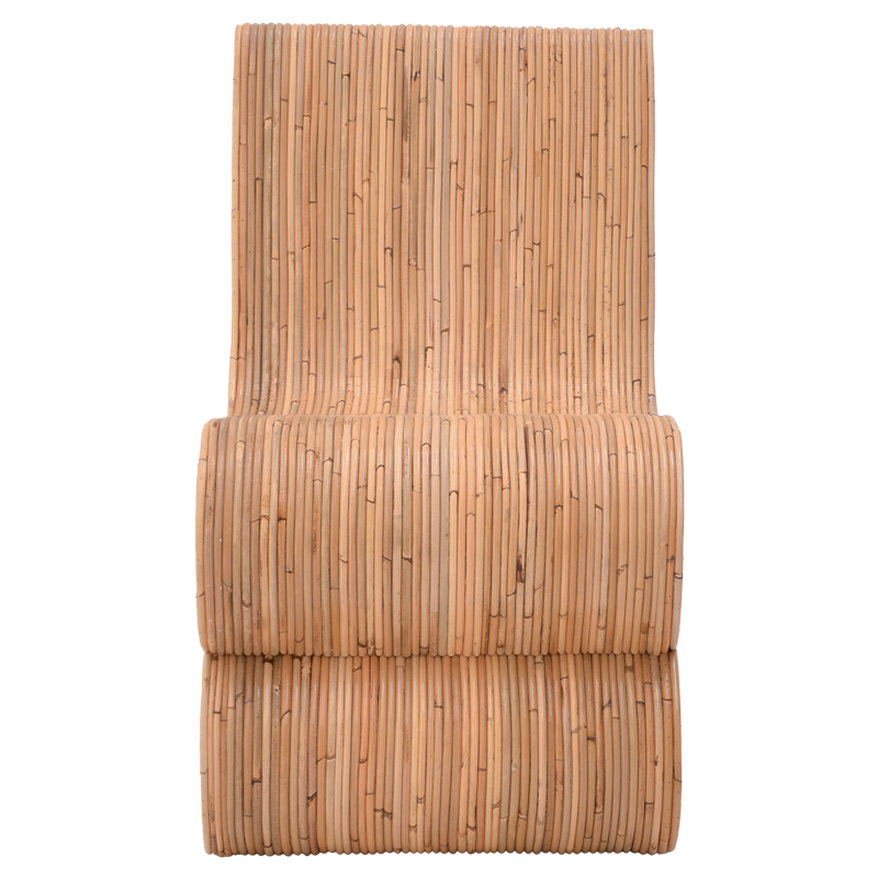 Πολυθρόνα Favorsy pakoworld rattan σε φυσική απόχρωση 52x65x90εκ - Image 4