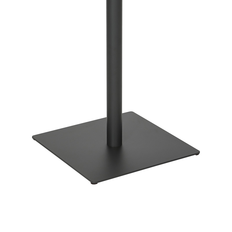 Τραπέζι Nerobian pakoworld mdf σε καρυδί απόχρωση 60x60x75εκ - Image 6