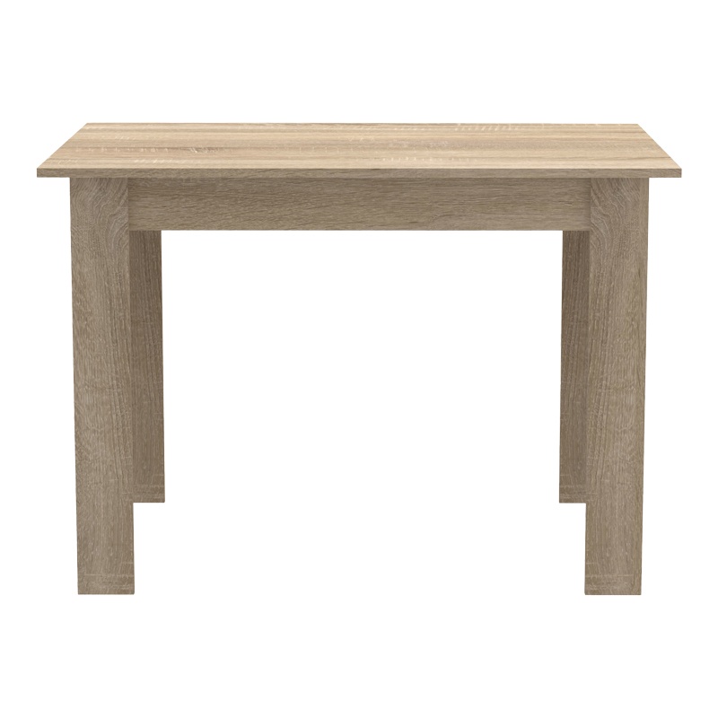 Τραπέζι Manka pakoworld σε sonoma απόχρωση 110x80x77εκ - Image 2