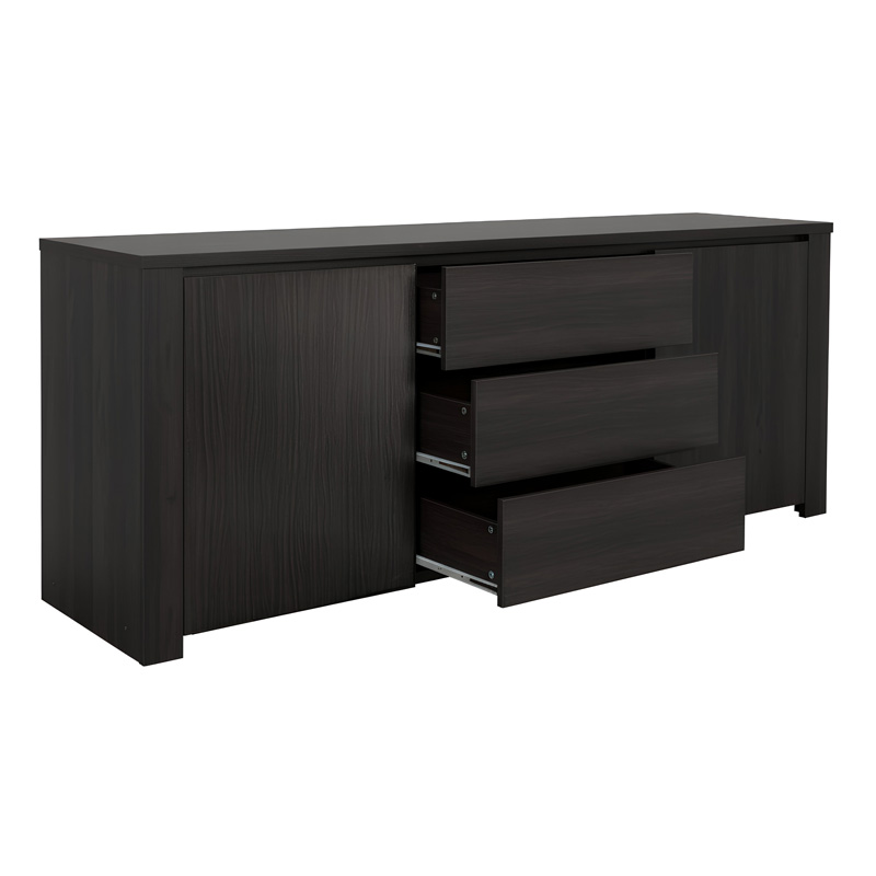 Μπουφές Kalya pakoworld σε wenge απόχρωση 220x49x89.5εκ - Image 3