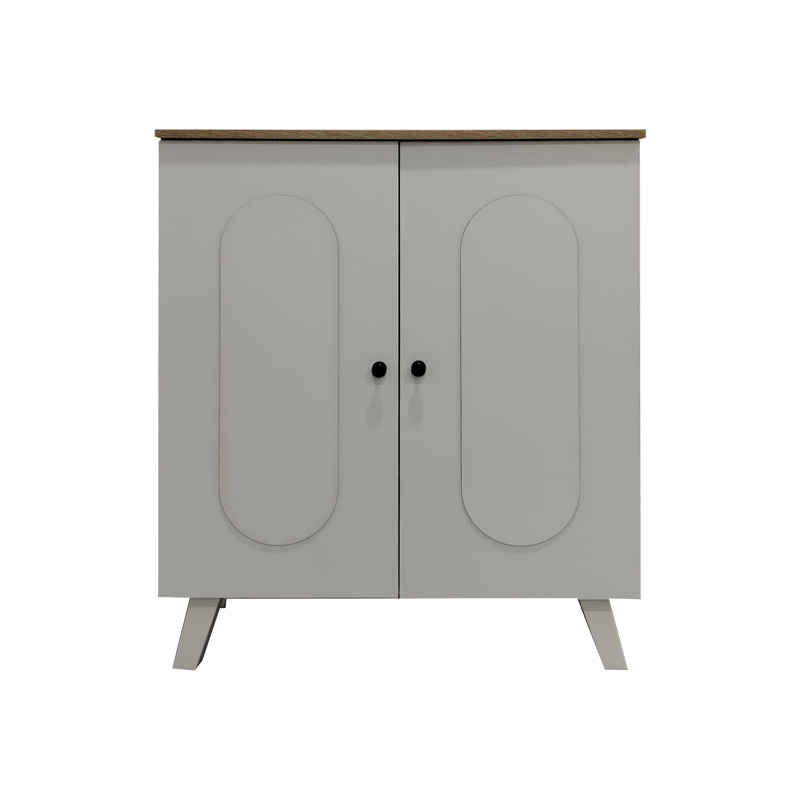 Παπουτσοθήκη-ντουλάπι Cathi pakoworld σε λευκή-sonoma απόχρωση 80x34x95εκ - Image 3