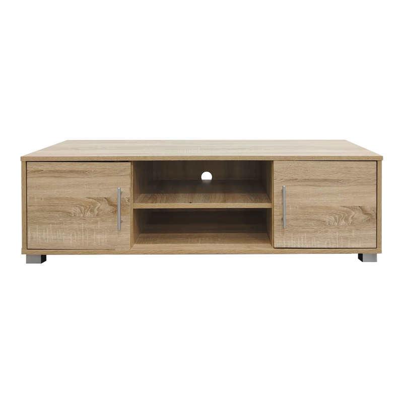 Έπιπλο τηλεόρασης Serank pakoworld σε sonoma απόχρωση 120x40x40εκ - Image 3