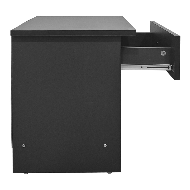 Κομοδίνο Bedy pakoworld ανθρακί 40x34x42εκ - Image 3