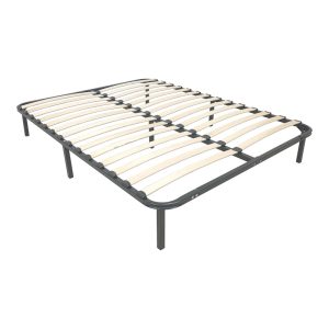 Κρεβάτι-υπόστρωμα Amaso pakoworld μεταλλικό μαύρο 160x200x28εκ