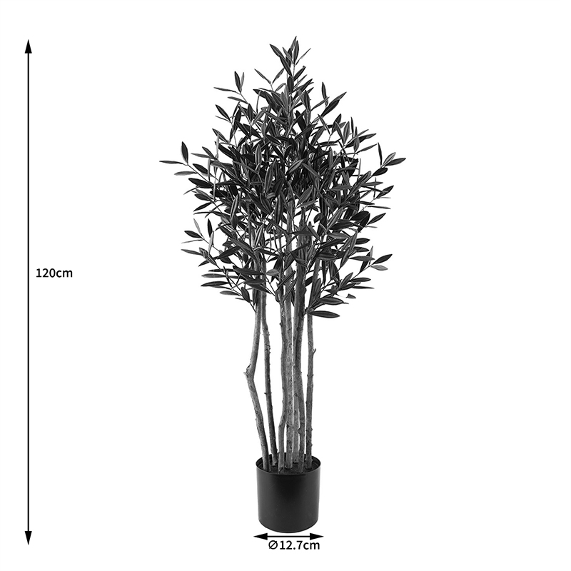 Διακοσμητικό φυτό σε γλάστρα Olia Inart πράσινο Φ52x120εκ - Image 3
