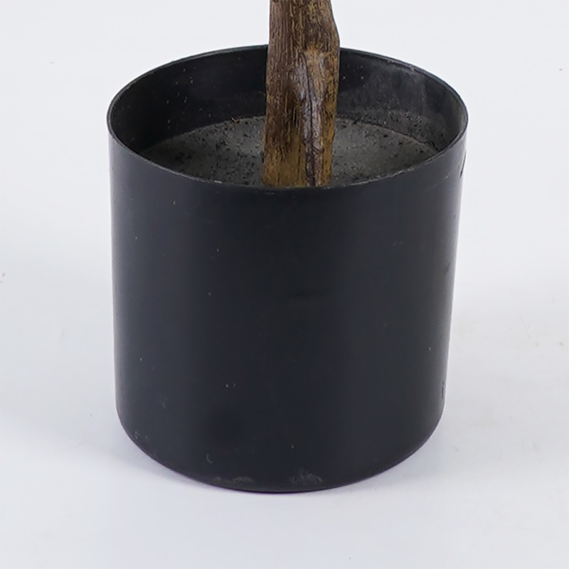 Διακοσμητικό φυτό σε γλάστρα Ficus Lyrata Inart πράσινο Φ70x130εκ - Image 2