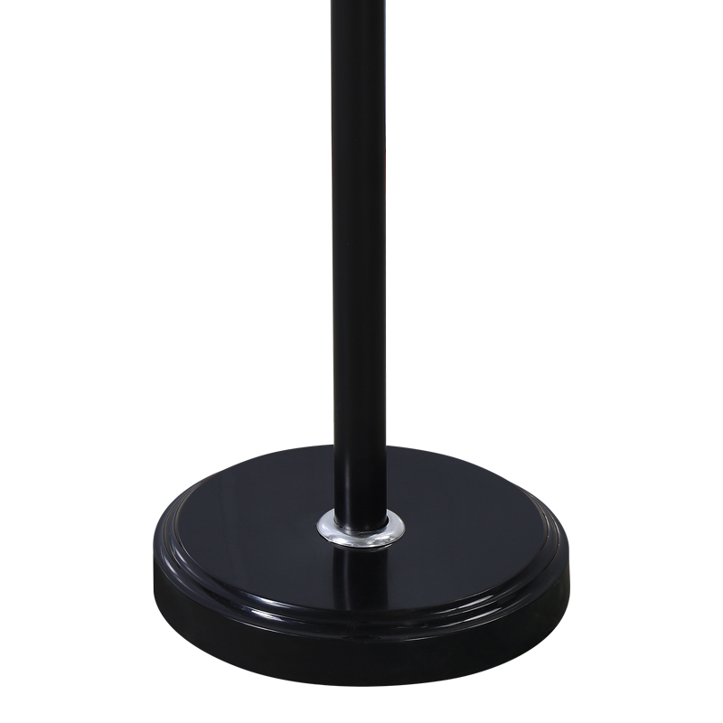 Καλόγερος Sinem pakoworld μέταλλο σε μαύρη-φυσική απόχρωση Φ30x175εκ - Image 2