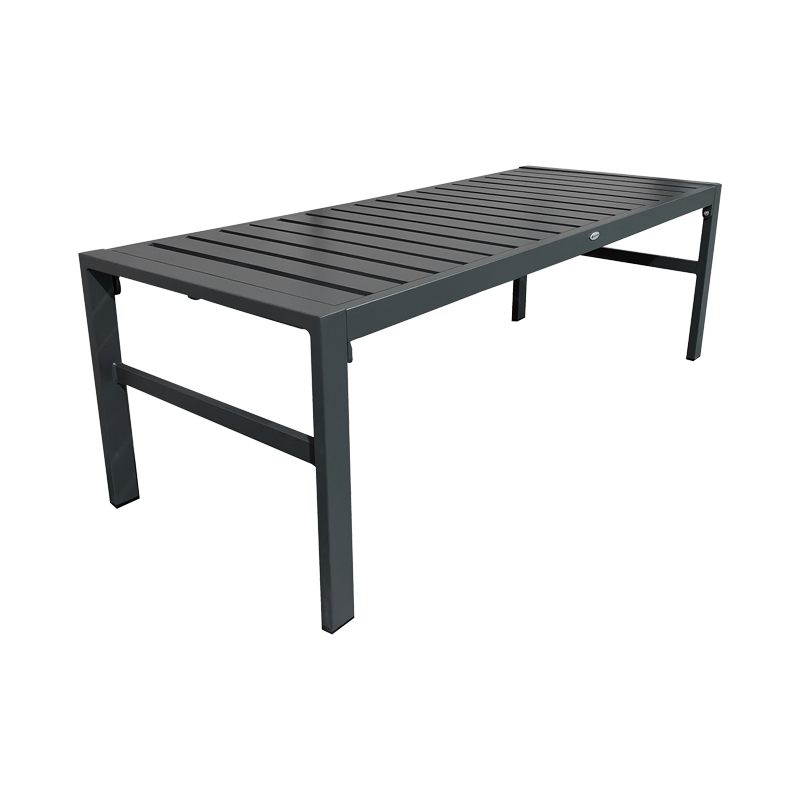 Σαλόνι Gardenly Ι pakoworld σετ 4τμχ αλουμίνιο σε ανθρακί απόχρωση με ανθρακί μαξιλάρια - Image 4