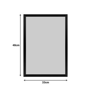 Πίνακας Symmetry pakoworld τρίπτυχος με ψηφιακή εκτύπωση και πλαίσιο 33x0.3x48εκ