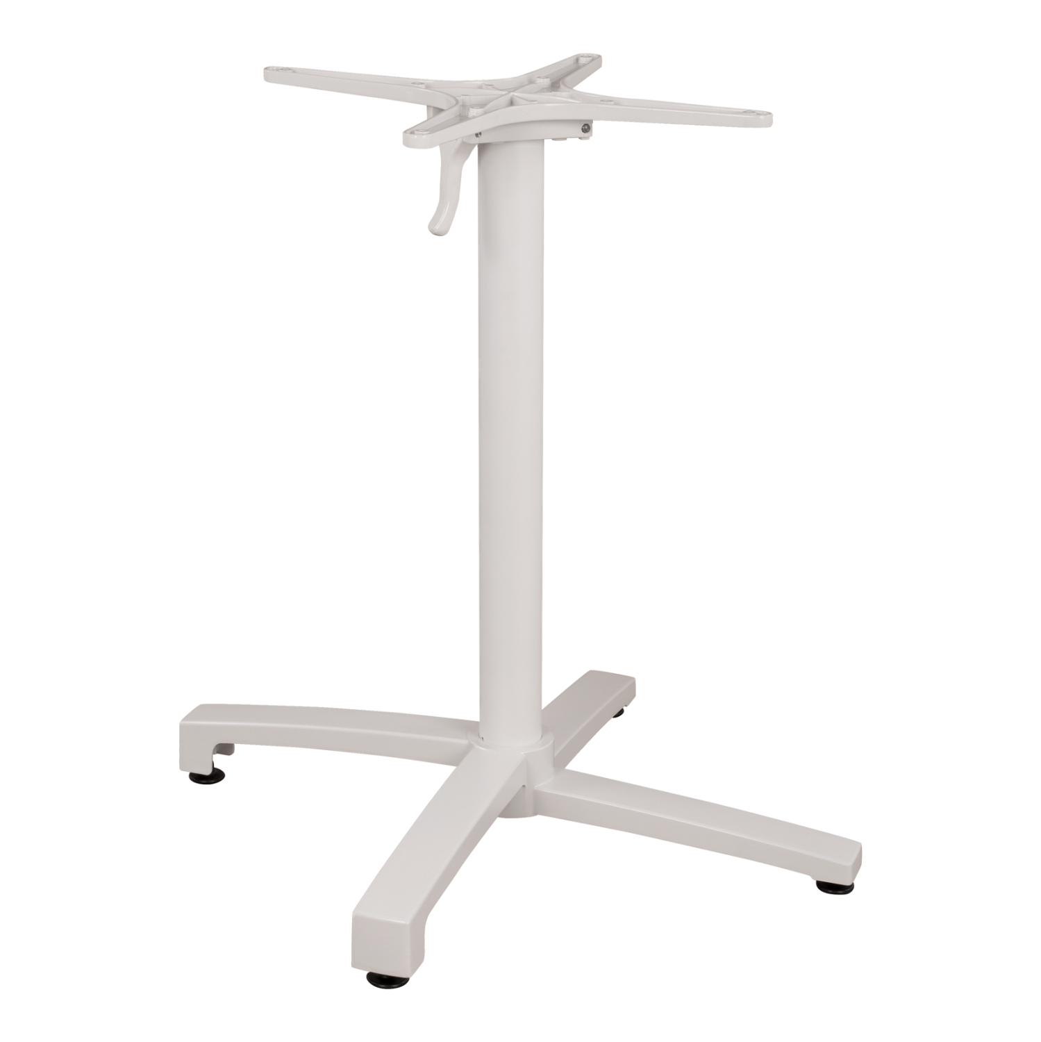 ΒΑΣΗ ΑΛΟΥΜΙΝΙΟΥ HM459.02 ΛΕΥΚΟ ΜΑΤ 69Χ69Χ73Υεκ. ΜΕ ΕΠΙΦΑΝΕΙΑ 48Χ48εκ. - Image 3