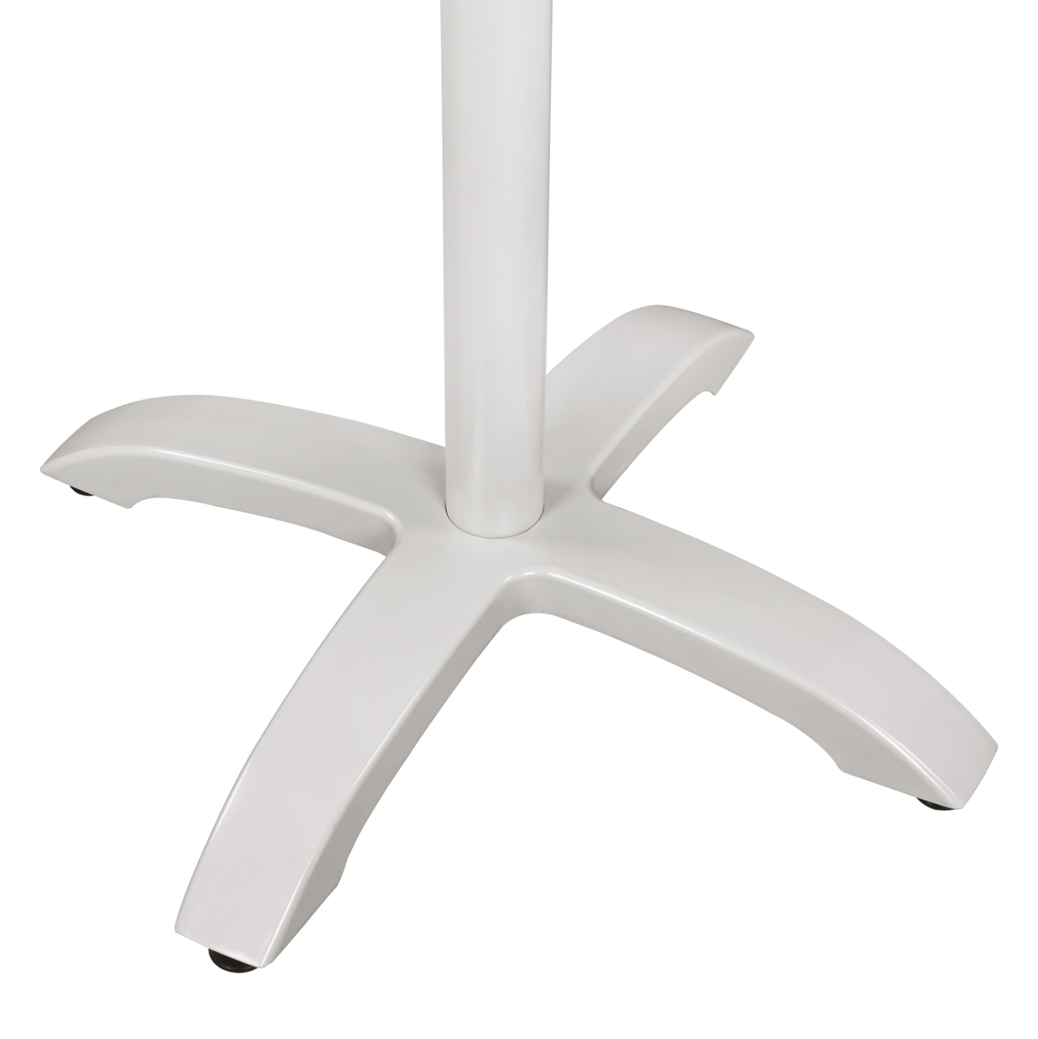 ΒΑΣΗ ΑΛΟΥΜΙΝΙΟΥ HM460.02 ΛΕΥΚΗ ΜΑΤ 66Χ66Χ72Υεκ. ΜΕ ΣΤΑΥΡΟ 48Χ48εκ. - Image 5