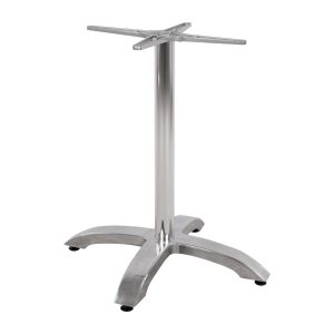 ΒΑΣΗ ΑΛΟΥΜΙΝΙΟΥ HM460.03 ΧΡΩΜΙΟΥ 66Χ66Χ72Υεκ. ΜΕ ΣΤΑΥΡΟ 48Χ48εκ.