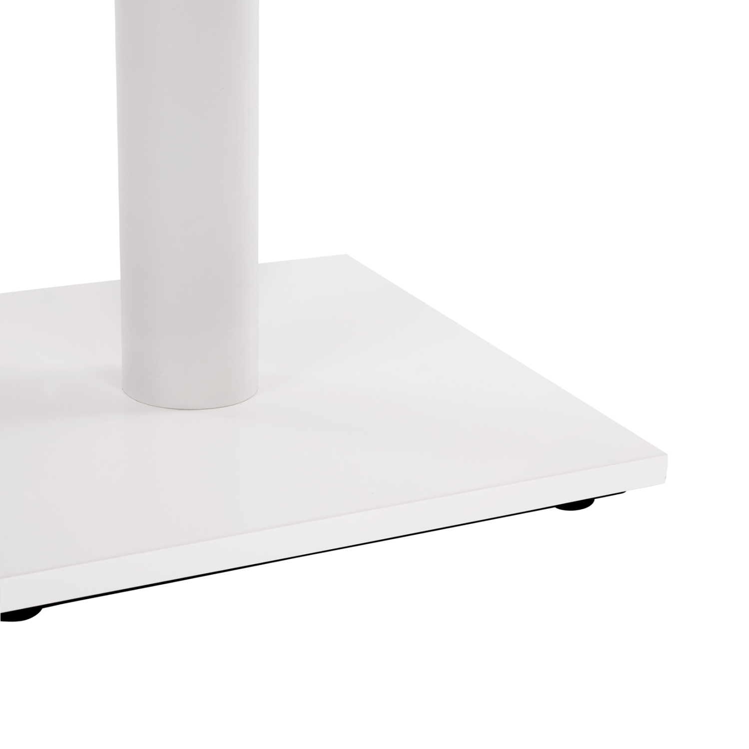 ΒΑΣΗ ΜΕΤΑΛΛΙΚΗ ΛΕΥΚΗ ΜΑΤ 40Χ40Χ72Υεκ. ΜΕ ΡΕΓΟΥΛΑΤΟΡΟΥΣ HM421.12 - Image 5