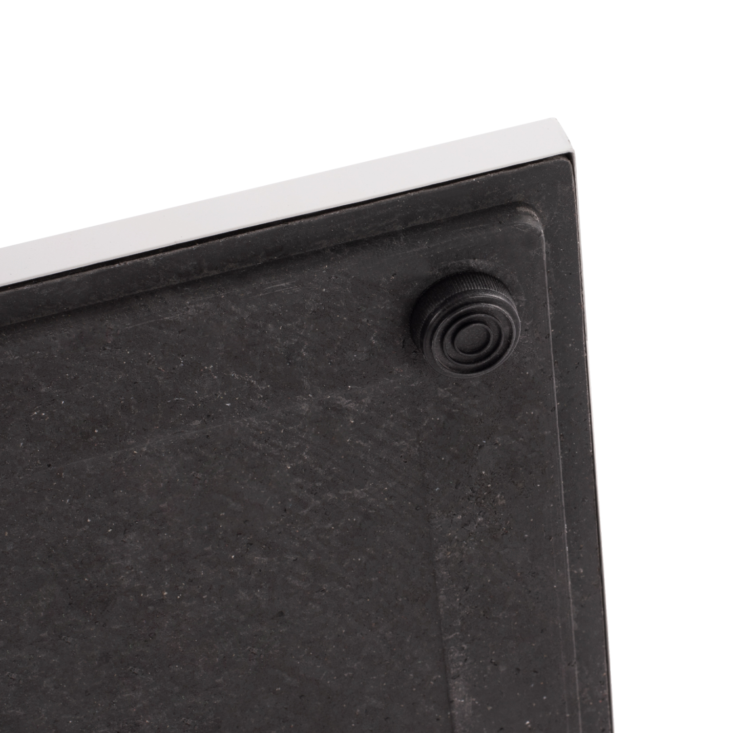 ΒΑΣΗ ΜΕΤΑΛΛΙΚΗ ΛΕΥΚΗ ΜΑΤ 40Χ40Χ72Υεκ. ΜΕ ΡΕΓΟΥΛΑΤΟΡΟΥΣ HM421.12 - Image 6