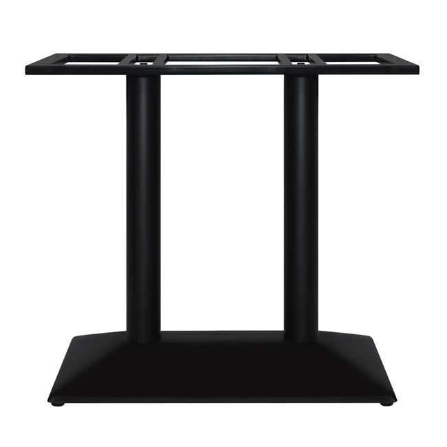 ΒΑΣΗ ΜΕΤΑΛΛΙΚΗ ΜΑΥΡΗ 70X38X72εκ. HM409 - Image 3