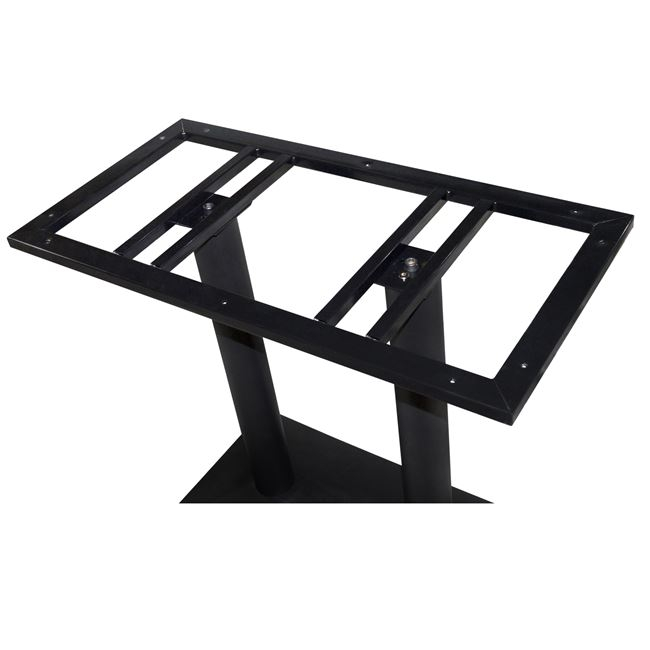 ΒΑΣΗ ΜΕΤΑΛΛΙΚΗ ΜΑΥΡΗ 70X38X72εκ. HM409 - Image 4