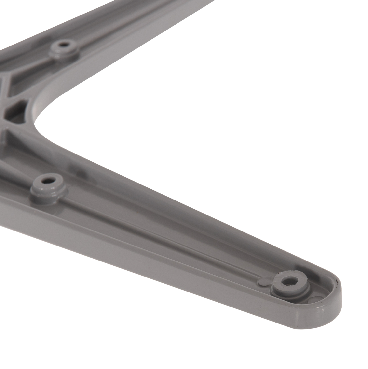 ΒΑΣΗ ΤΡΑΠΕΖΙΟΥ ΑΛΟΥΜΙΝΙΟΥ ΣΤΡΟΓΓΥΛΗ ΛΕΥΚΟ ΜΑΤ HM476.02 ΣΤΑΥΡΟΣ 48Χ48εκ Φ45Χ72Υεκ. - Image 5